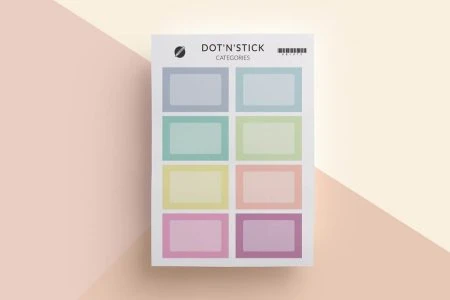 Naklejki "Kategorie"