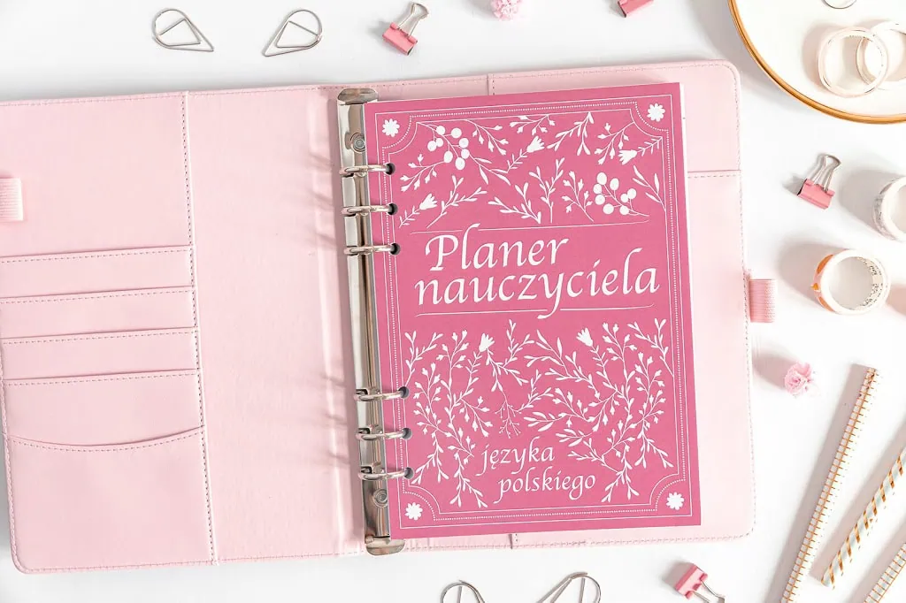 kalendarz polonistki, strona tytułowa