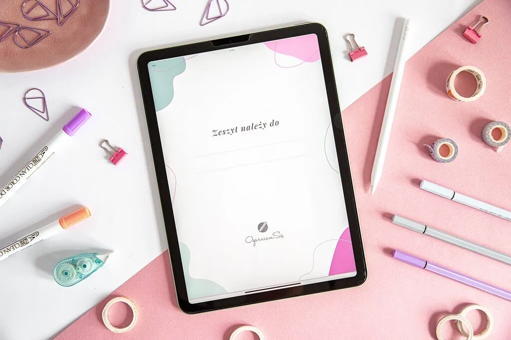 zeszyt elektroniczny, notes cyfrowy dla studentów