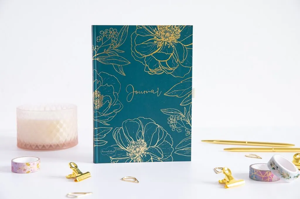 Bullet Journal A5 Gold Blossom