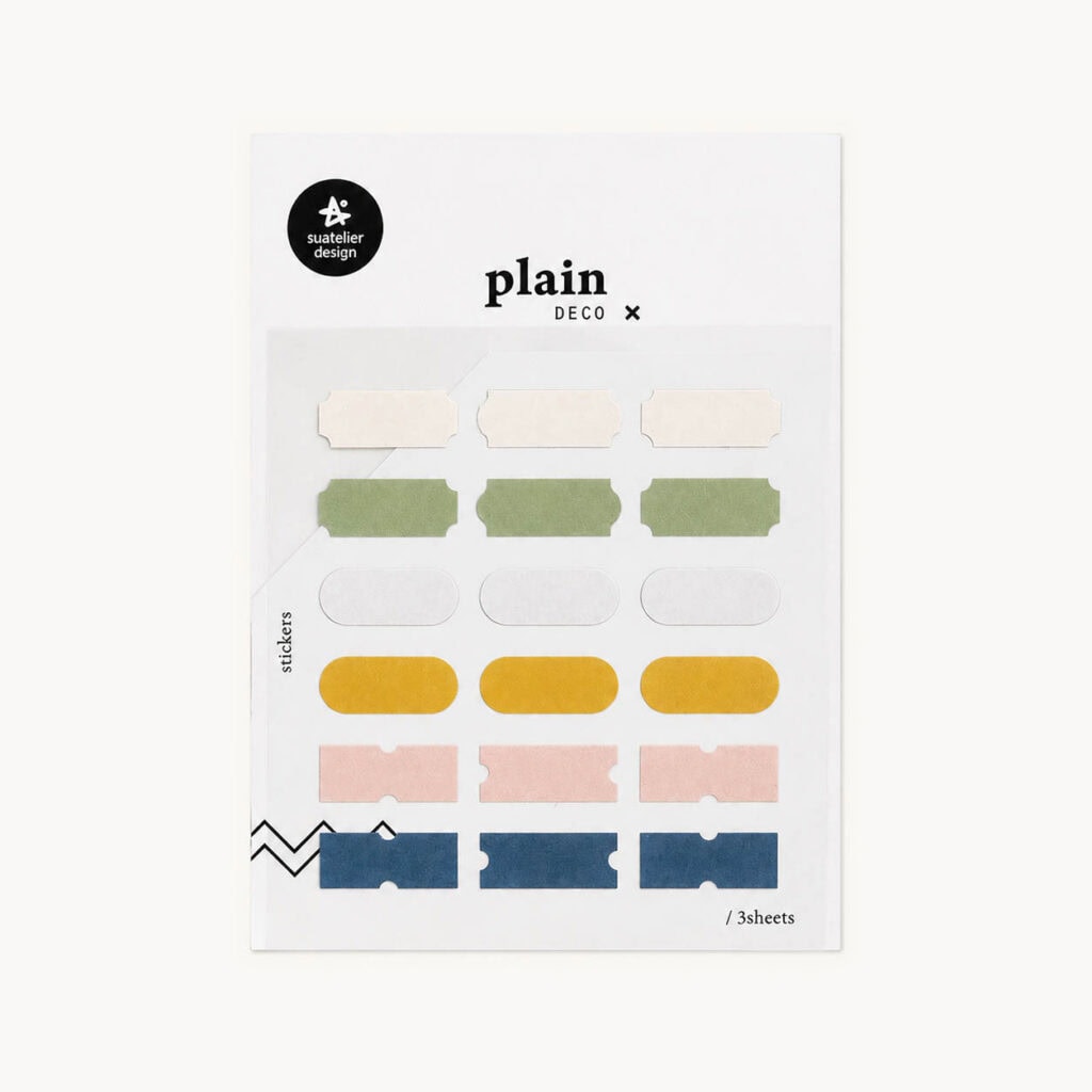 Naklejki do planera i bullet journal „Kolorowe ramki”