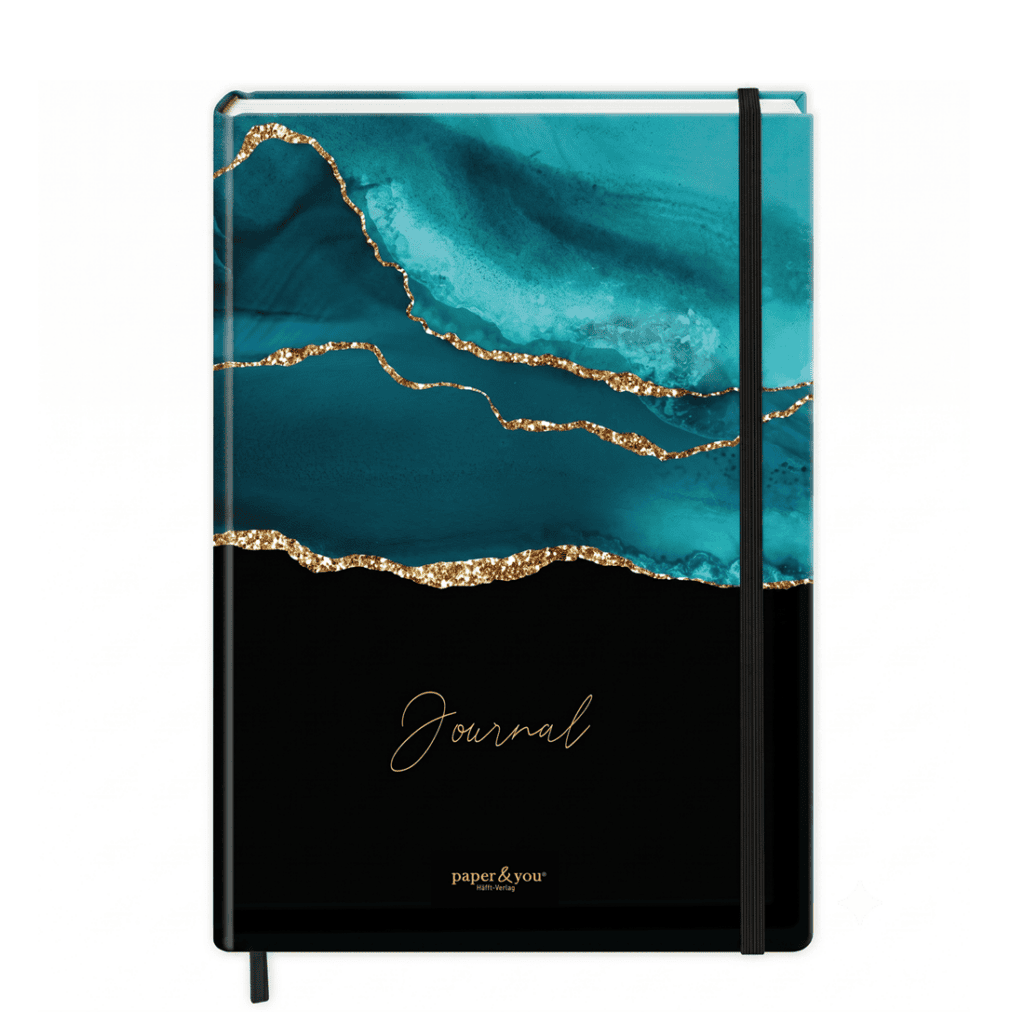 Zeszyt Bullet Journal A4 Shiny Teal