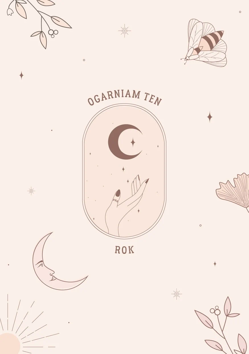 Planer celów Ogarniam Ten Rok - strona tytułowa