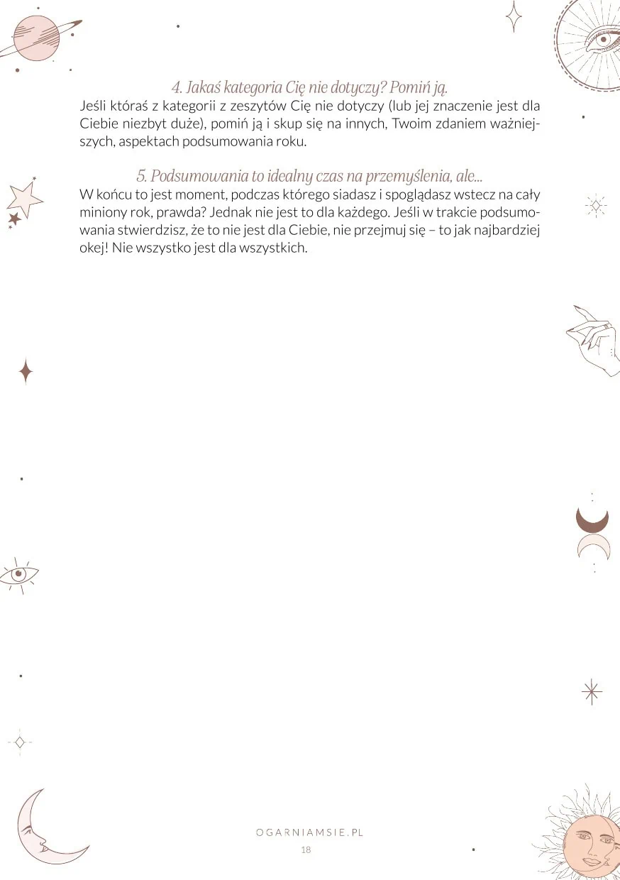 Instrukcja wypełniania planera celów 2