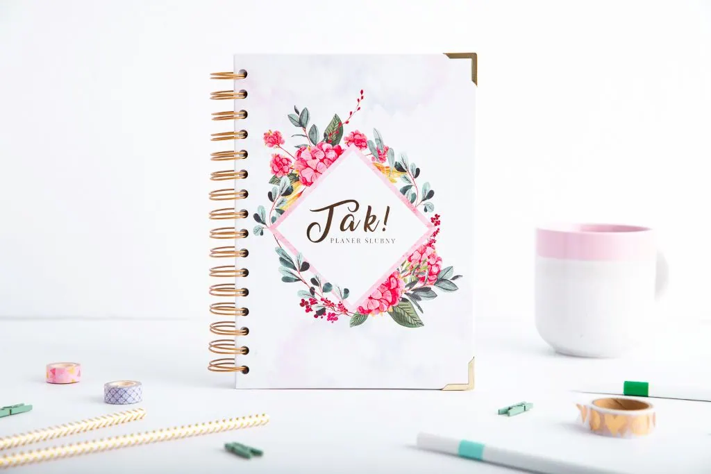 planer ślubny, kwiaty