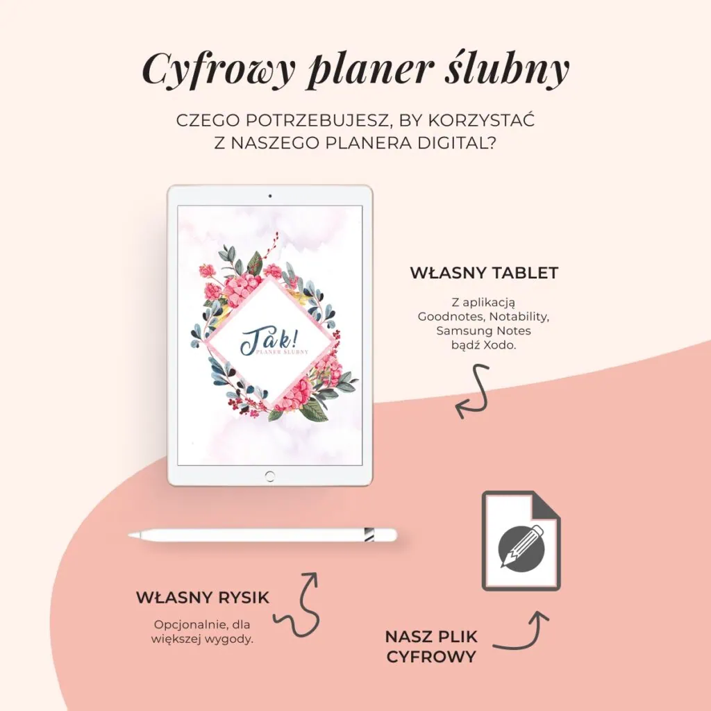 Cyfrowy planer ślubny