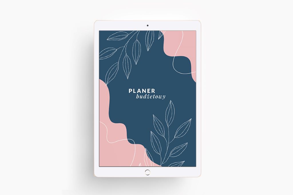 planer budżetowy, digital goodnotes, planer na iPada