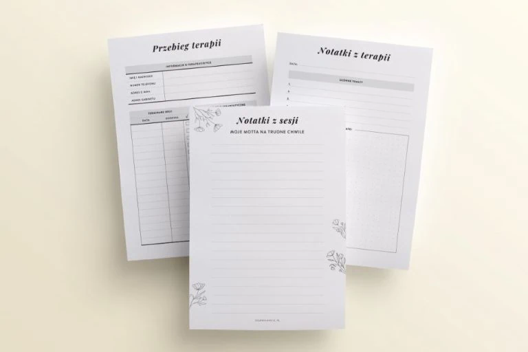 Terminarz sesji terapeutycznych