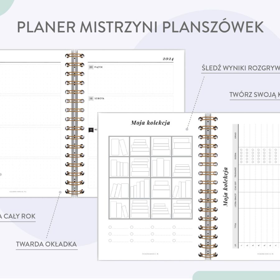 planer mistrzyni planszówek