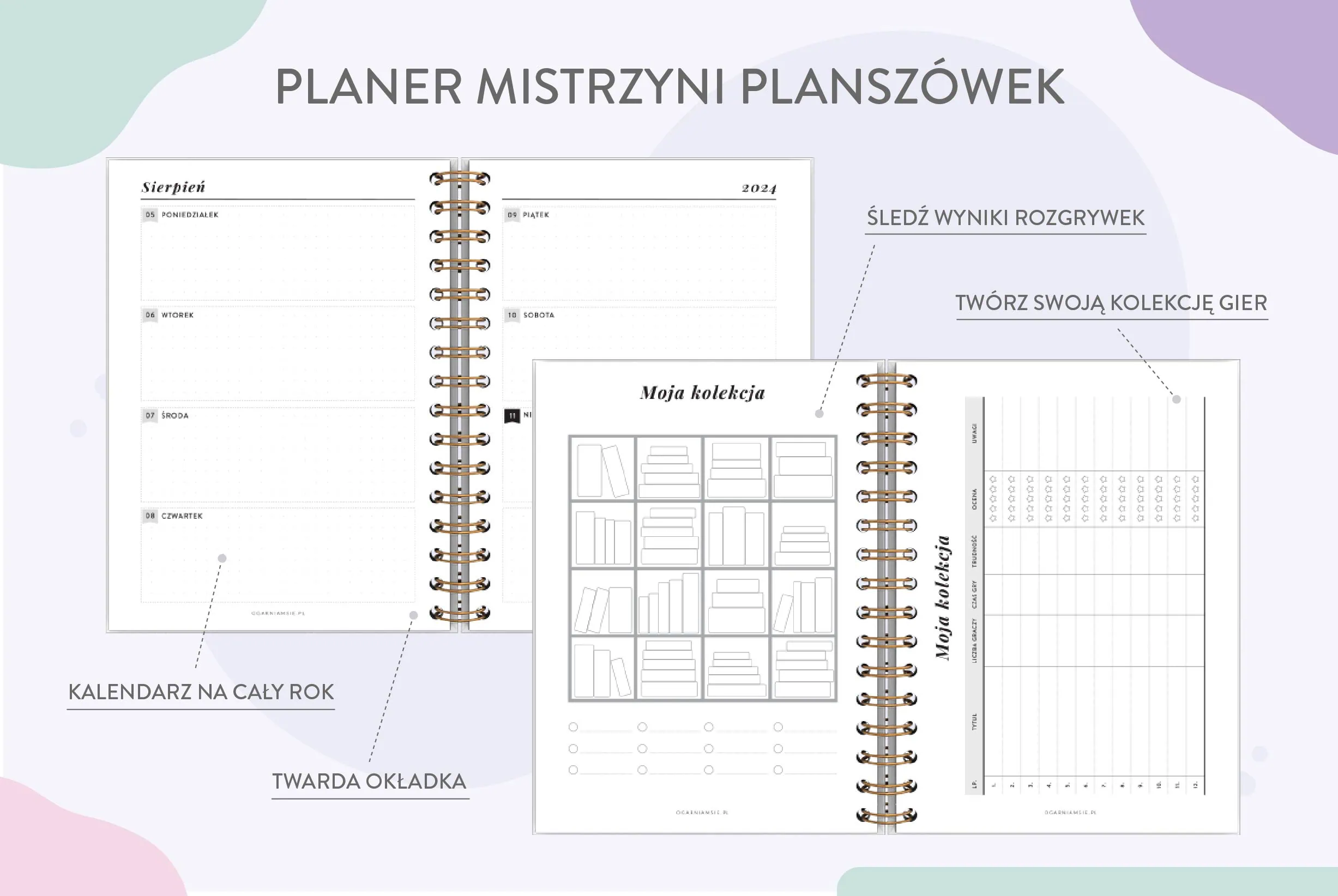 planer mistrzyni planszówek