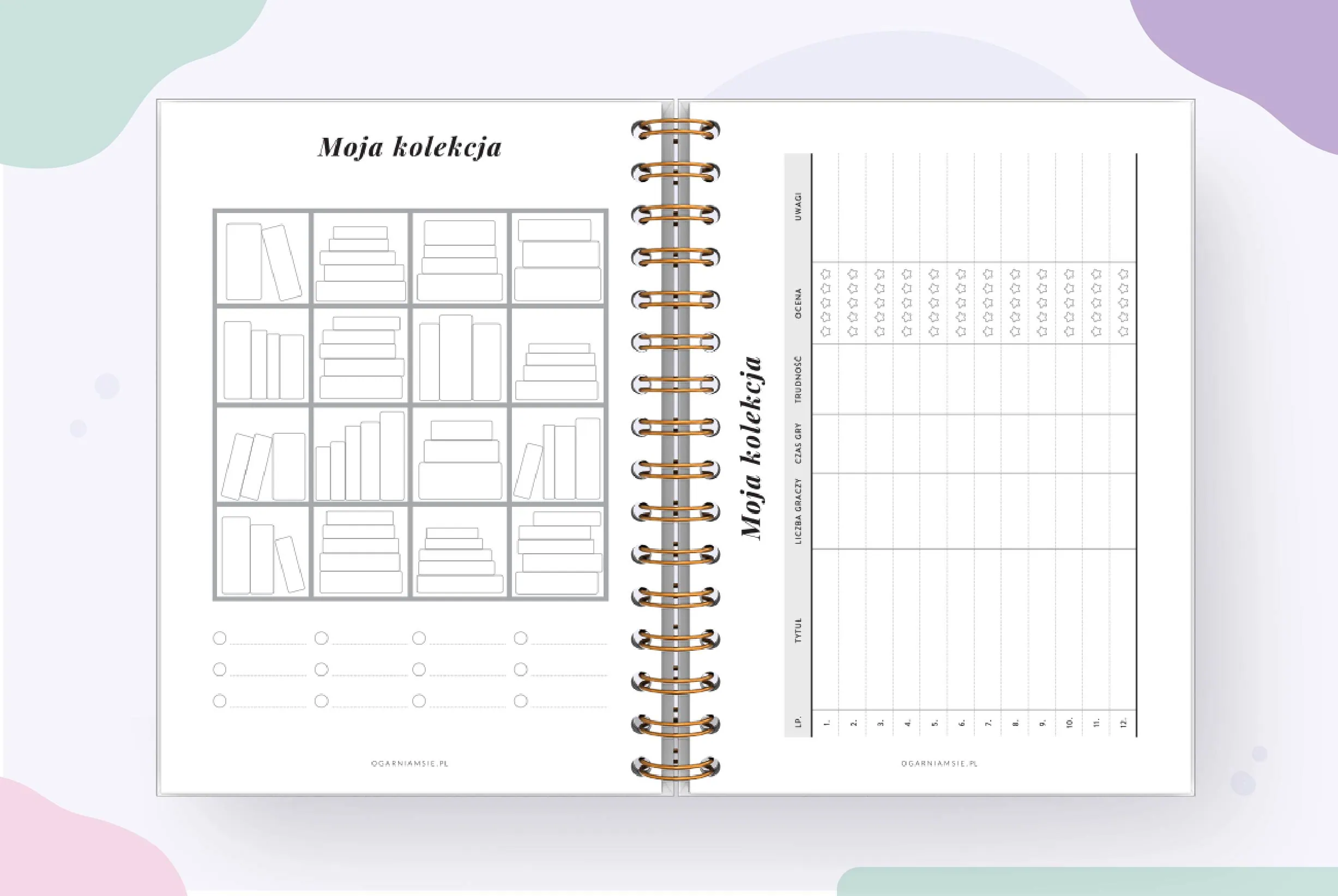 planer mistrzyni planszówek