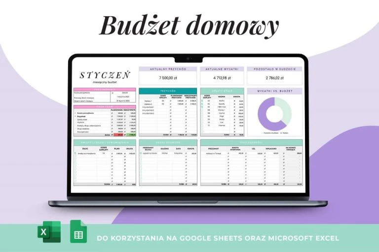 Budżet domowy Excel
