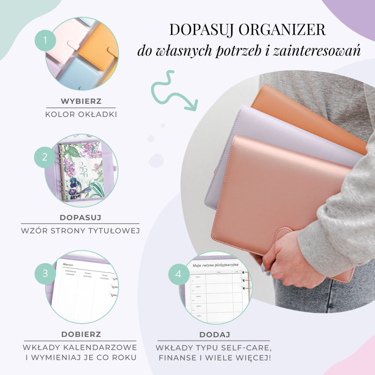 Dopasowanie organizera
