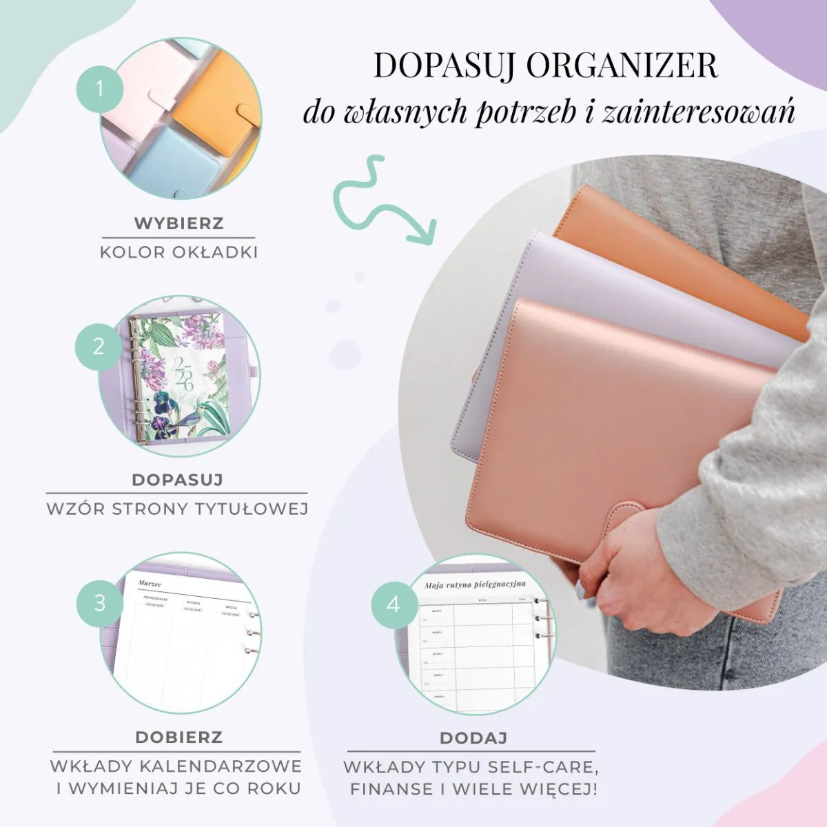 Dopasowanie organizera