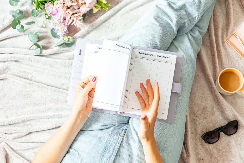 planer nauczyciela, wkład do organizera