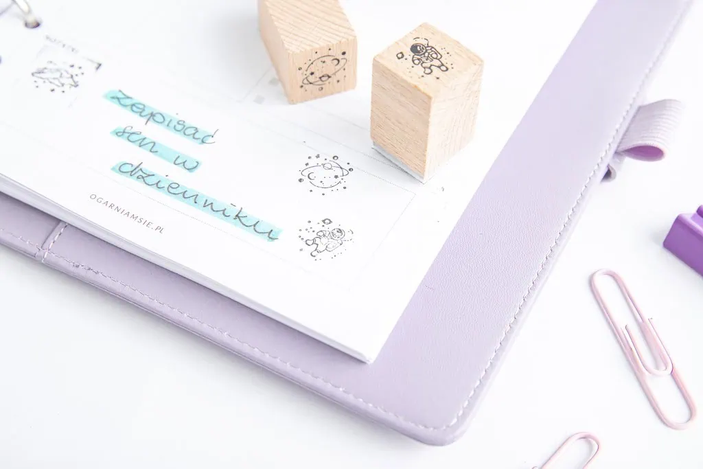 Drewniane pieczątki