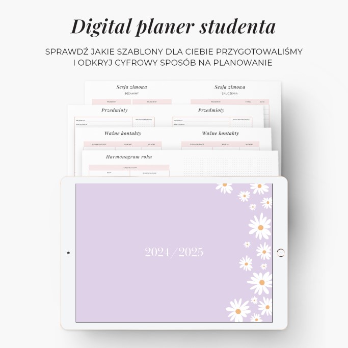 digital planer studenta 2024/2025
