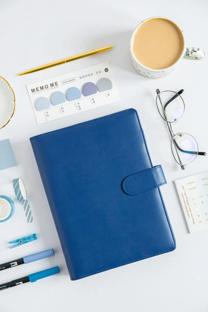 Organizer dla naucyzciela okładka granatowa