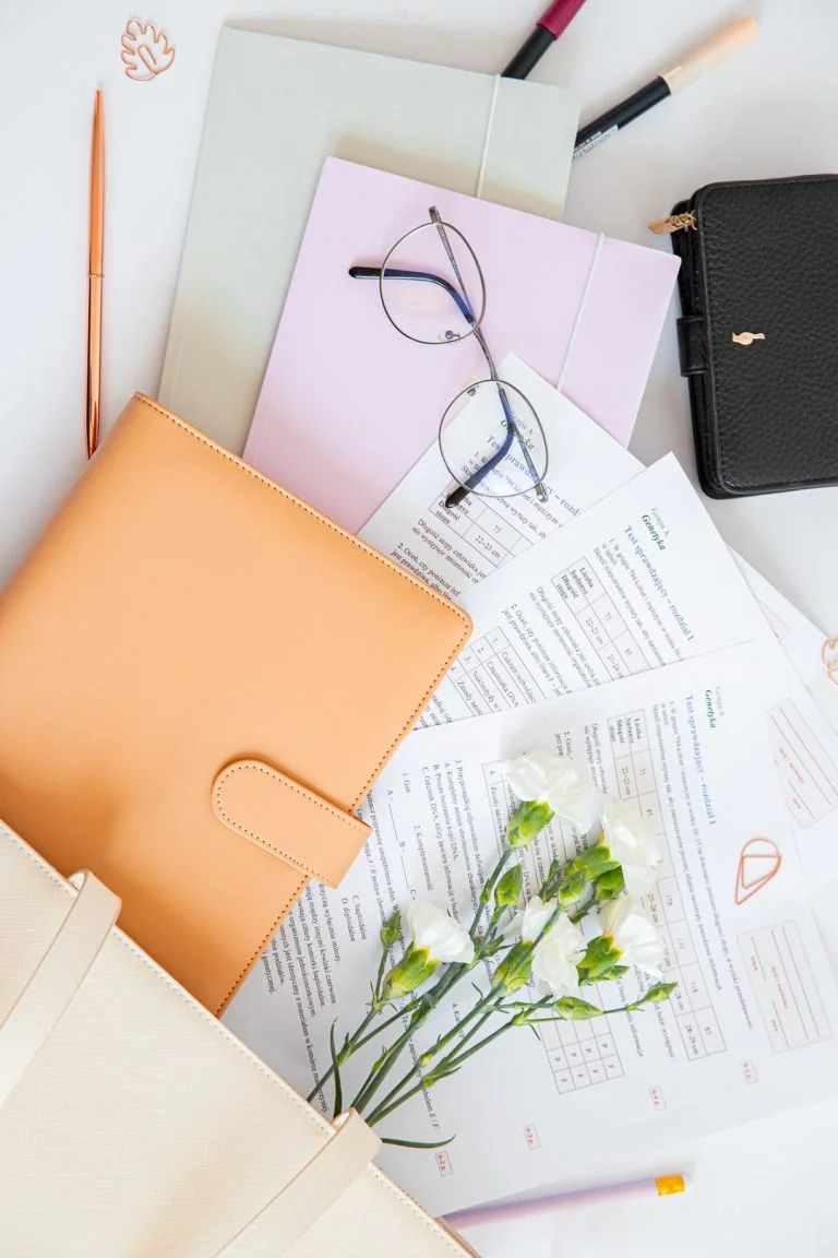 Organizer dla nauczyciela - okładka latte