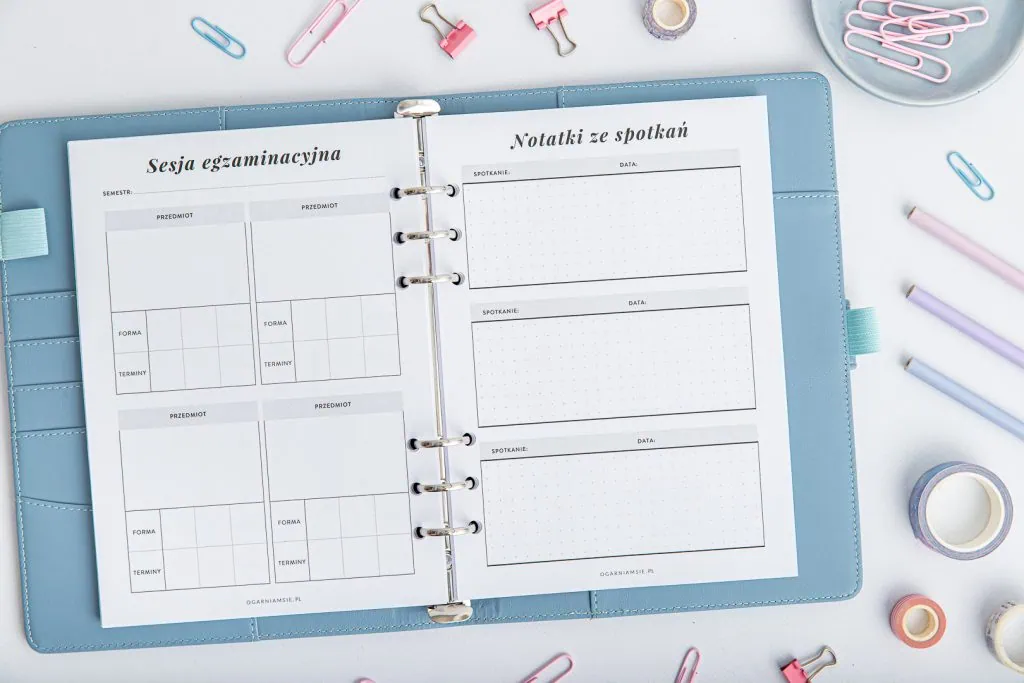 Organizer nauczyciela - sesja egzaminacyjna