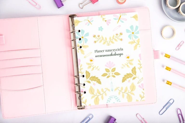 kalendarz nauczyciela wczesnoszkolnego, strona tytułowa