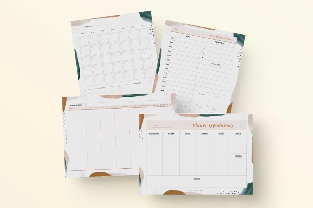 planer studenta zaocznego do druku