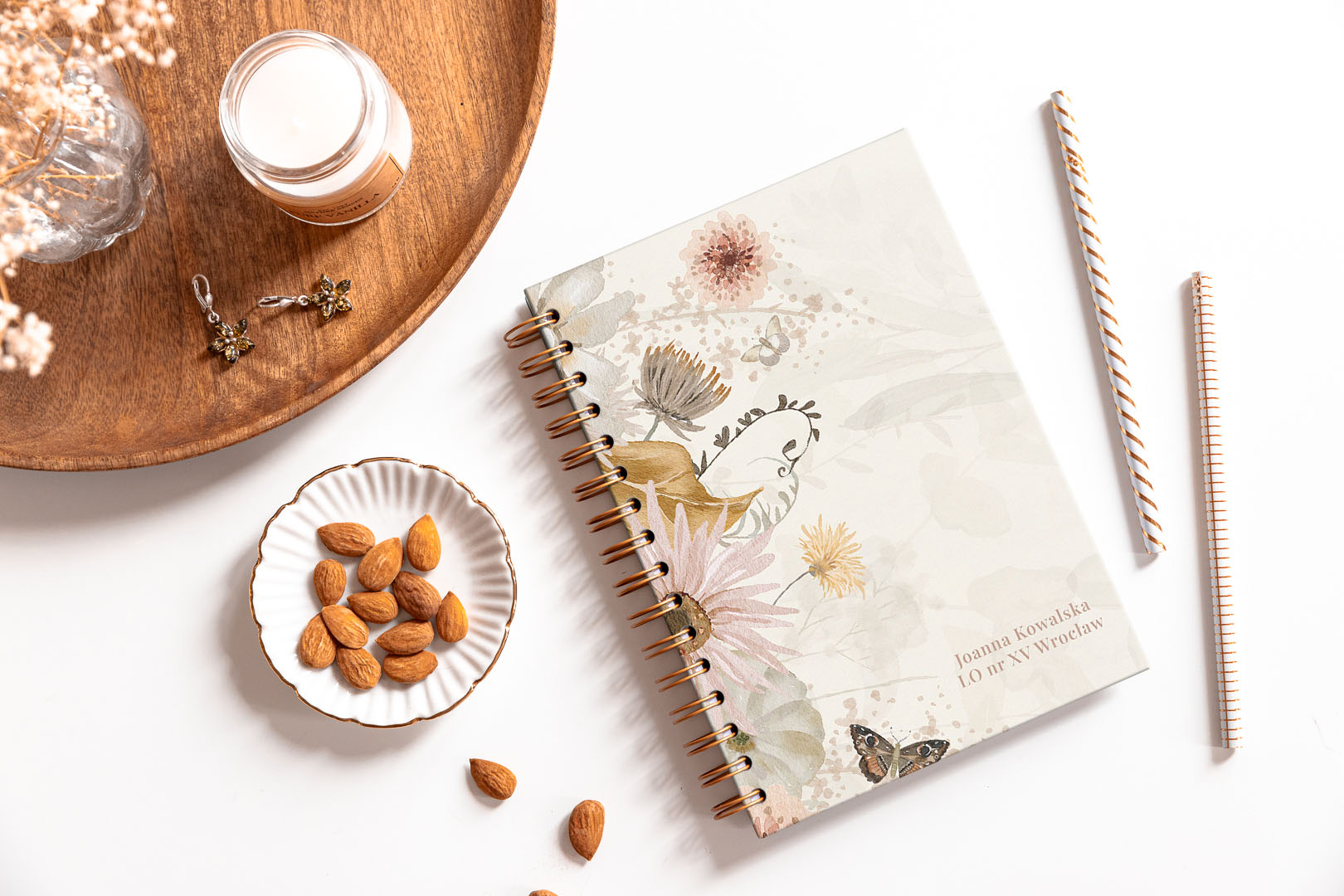 Notes z personalizacją dla nauczyciela | Późne Lato