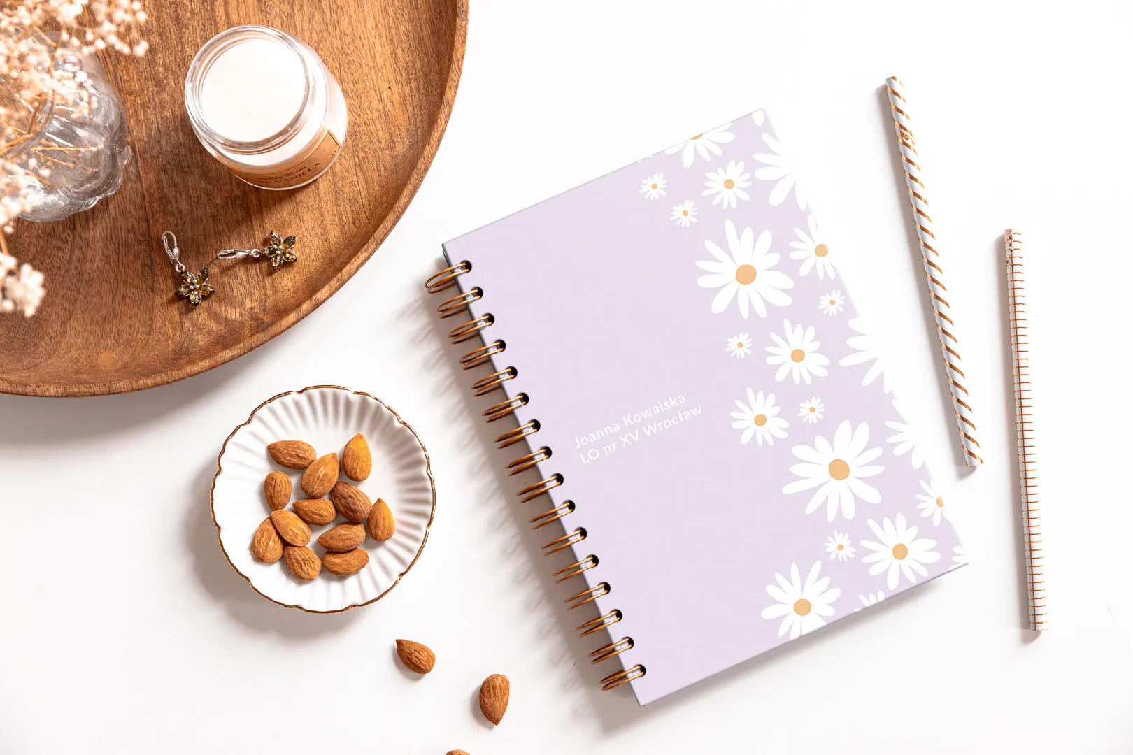 Notes z personalizacją dla nauczyciela | Stokrotki