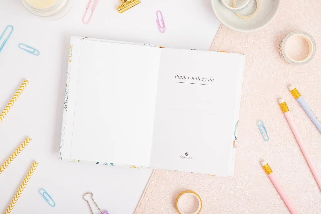 Planer książkowy A6