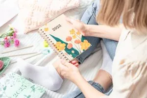 Planer 2025, okładka na spirali