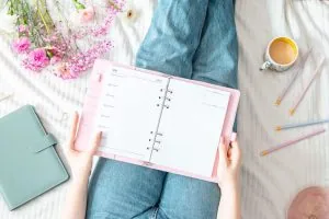 Wkład do organizera 2025, tygodniowy