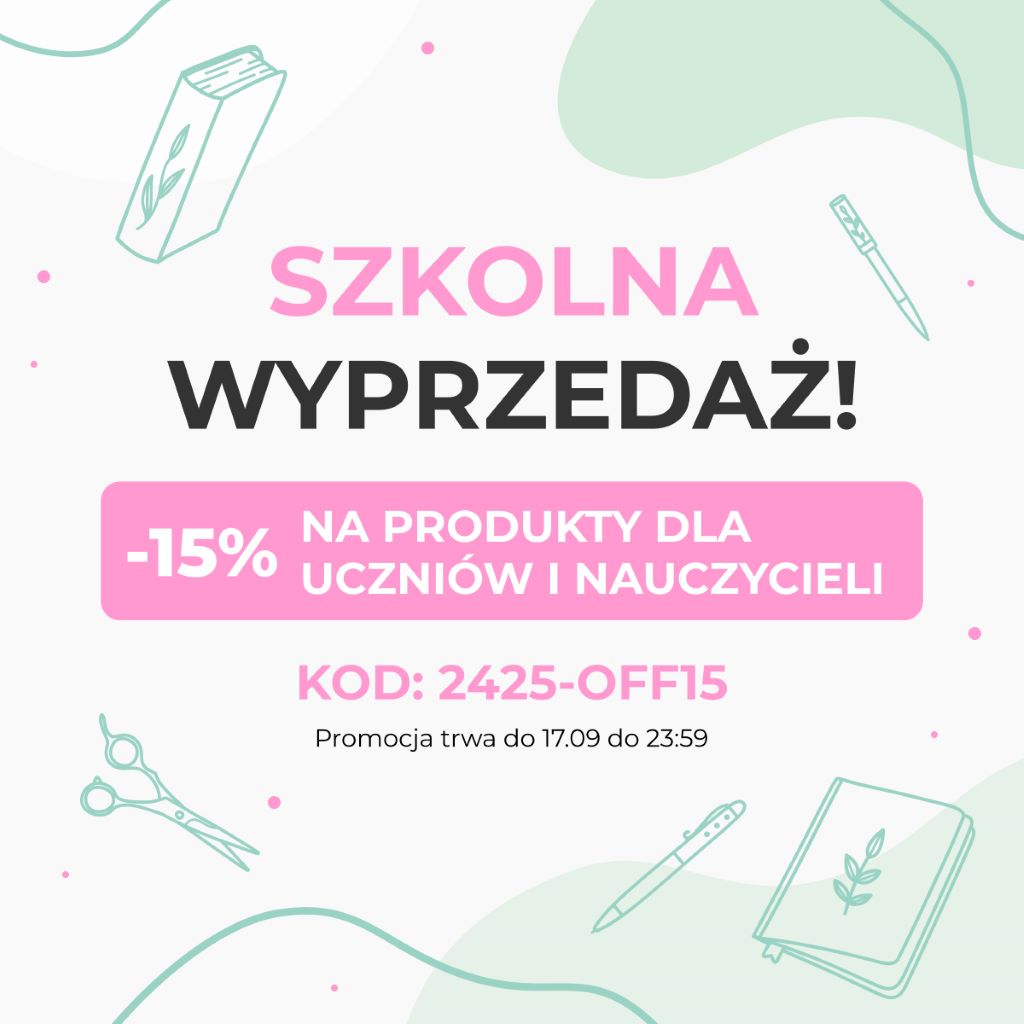 Wyprzedaż planery szkolne i akademickie