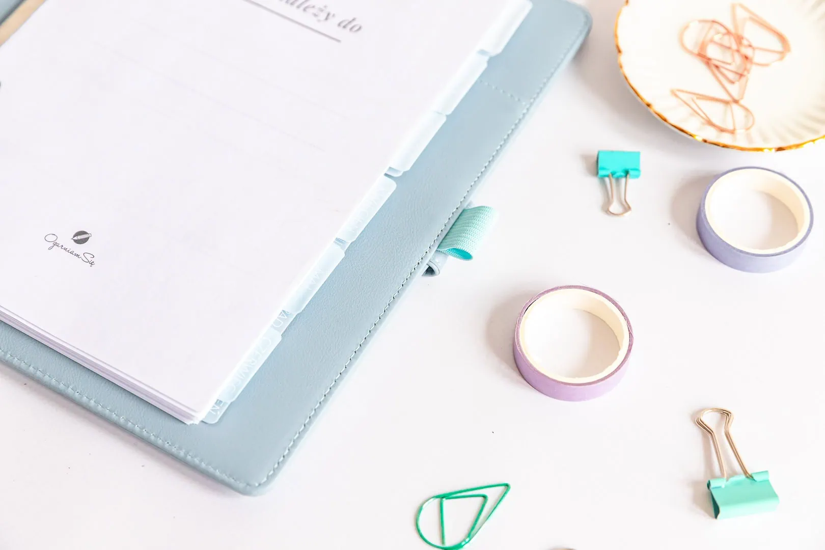 Naklejki z nazwami miesięcy