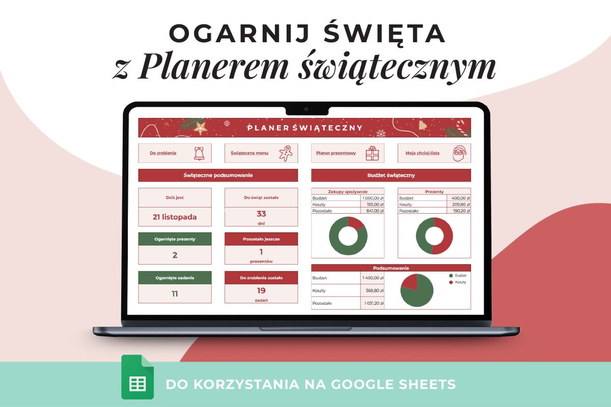 Planer świąteczny online