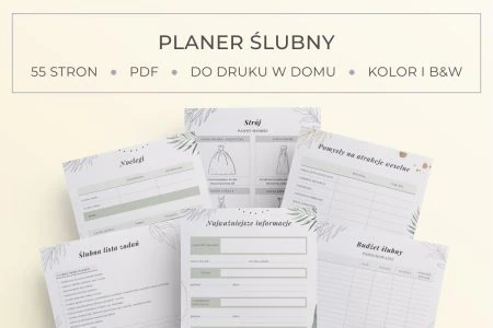 Planer slubny pdf do druku