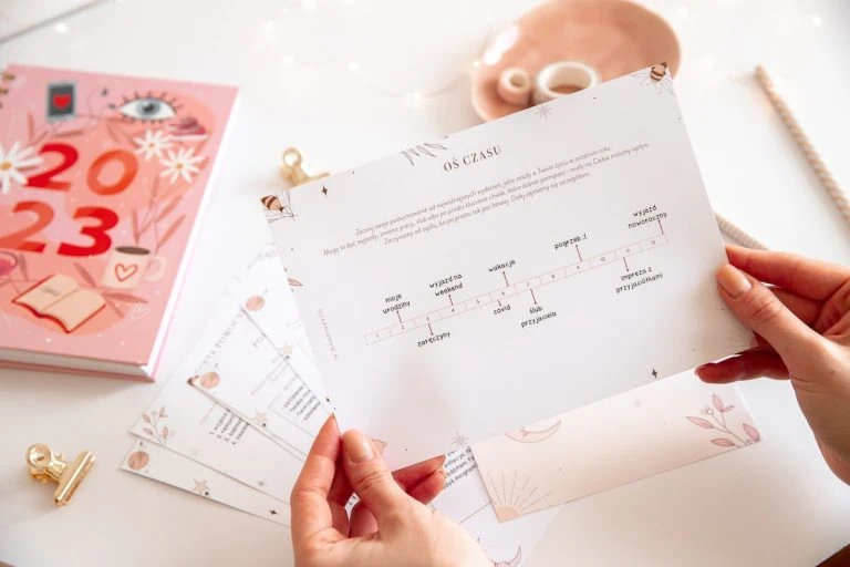 Planer celów do druku "Ogarniam Ten Rok"