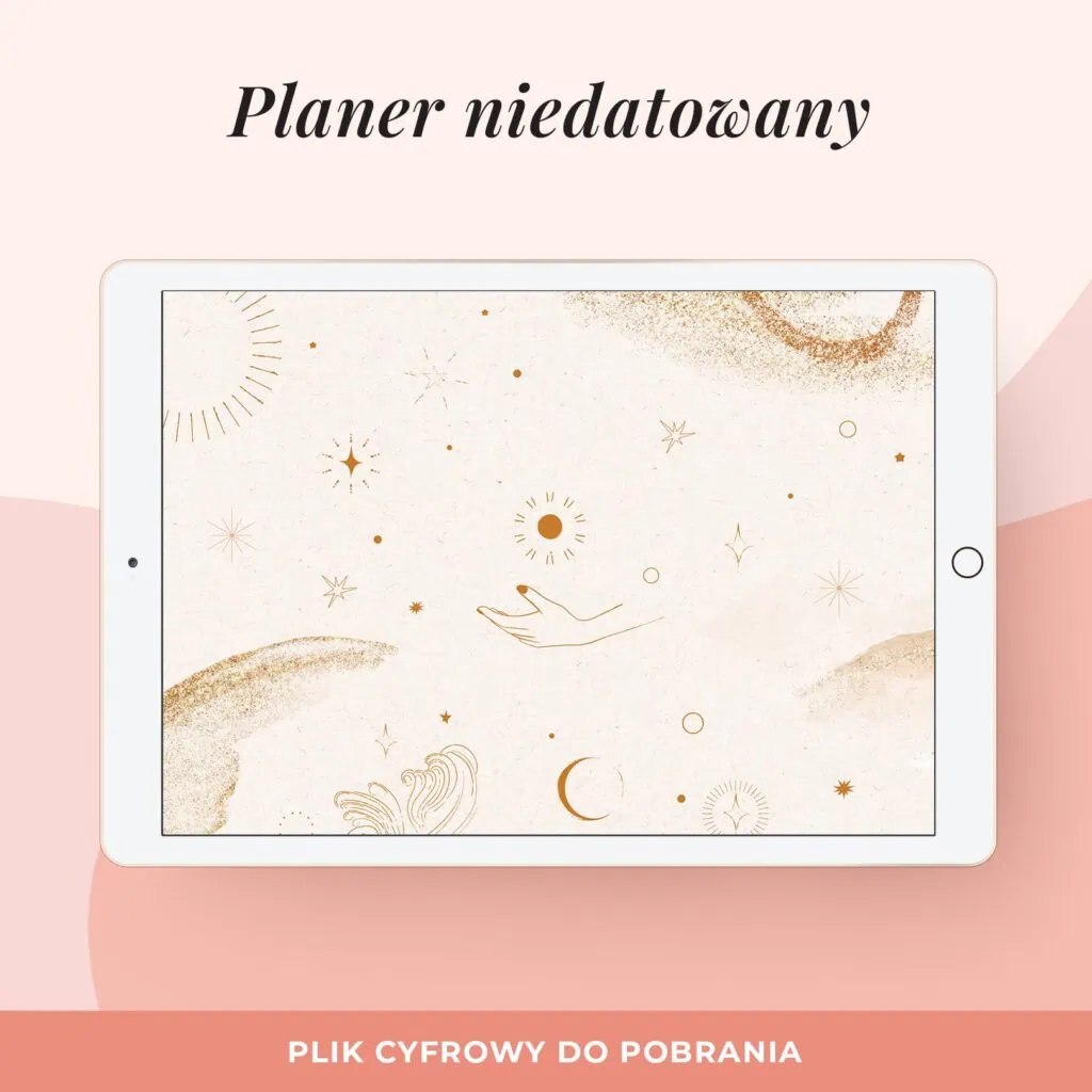 Digital planer niedatowany | Planer cyfrowy na tablet