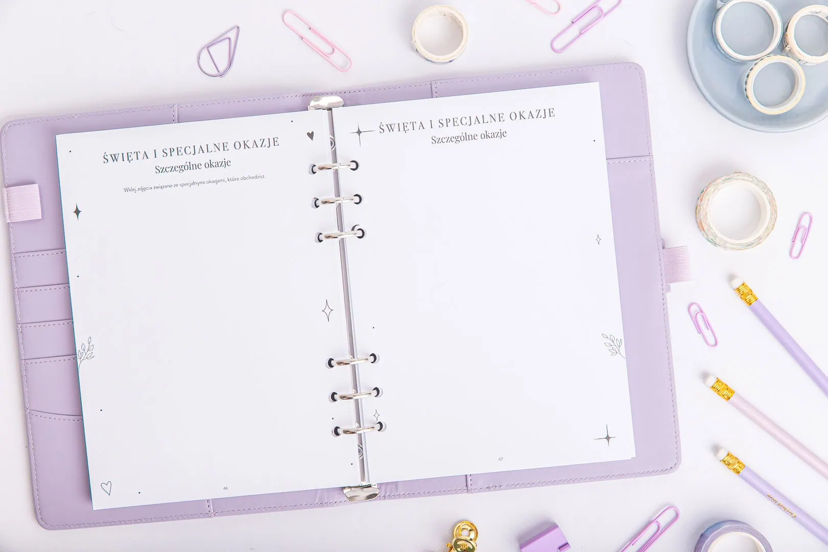 Album wspomnień "To był mój rok" - wkład do organizera strona święta i inne okazje