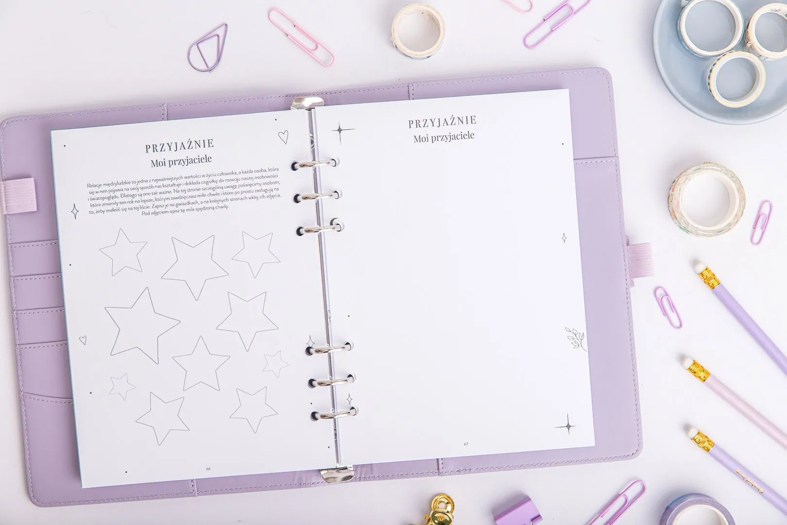 Album wspomnień "To był mój rok" - wkład do organizera strona przyjaźnie