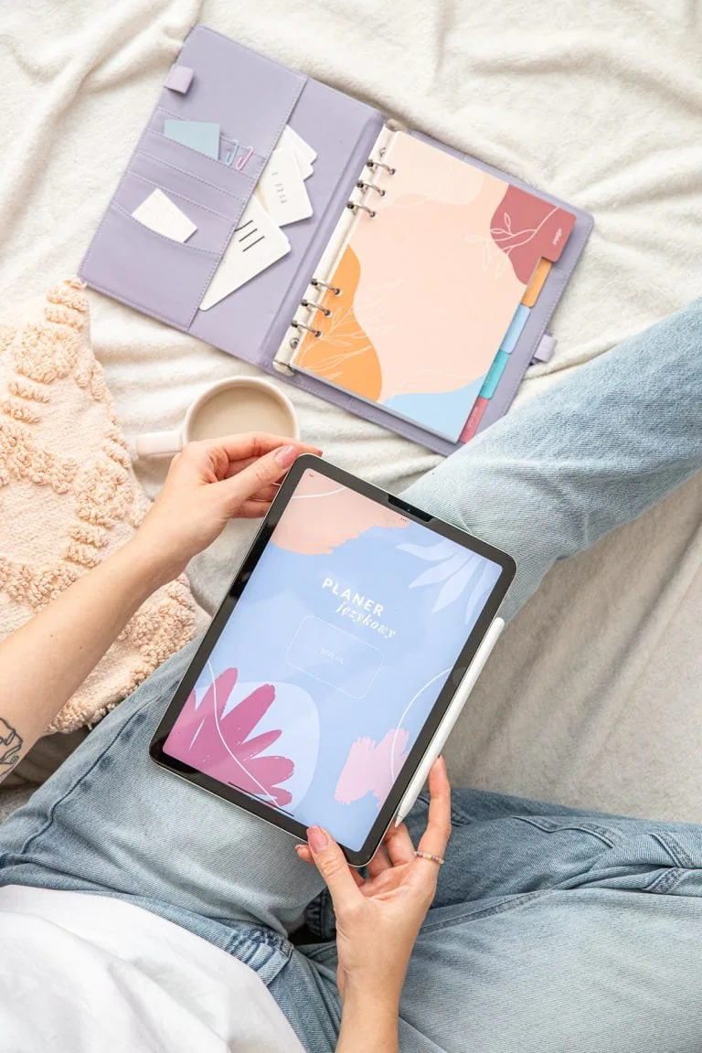 Planer językowy na iPada