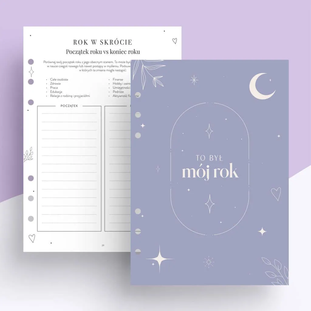 Album wspomnień “To był mój rok” – wkład do organizera