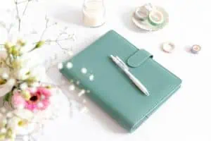 Organizer nauczyciela niebieska okładka