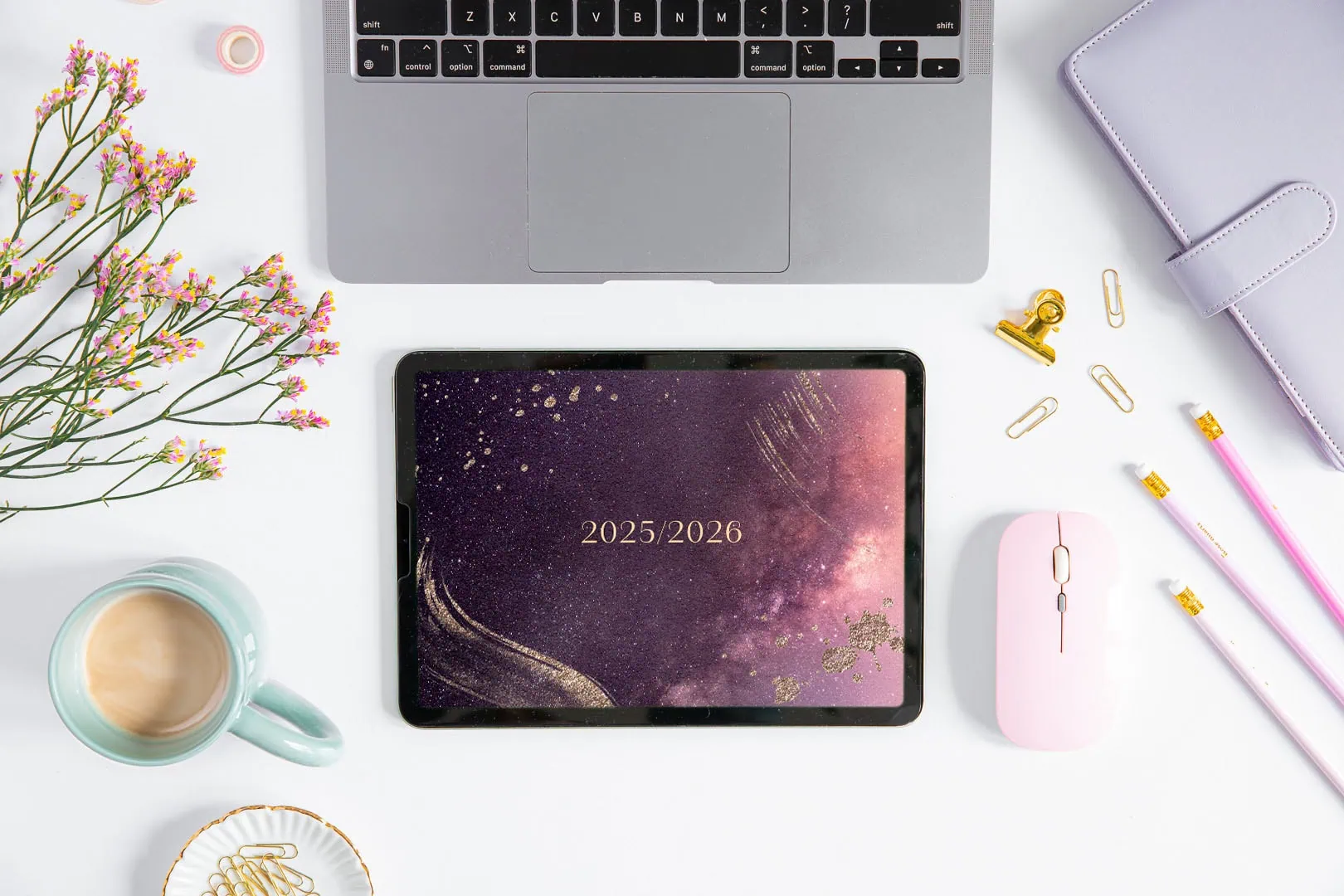 Cyfrowy planer studenta 2025/26 - okładka Złoty Świt