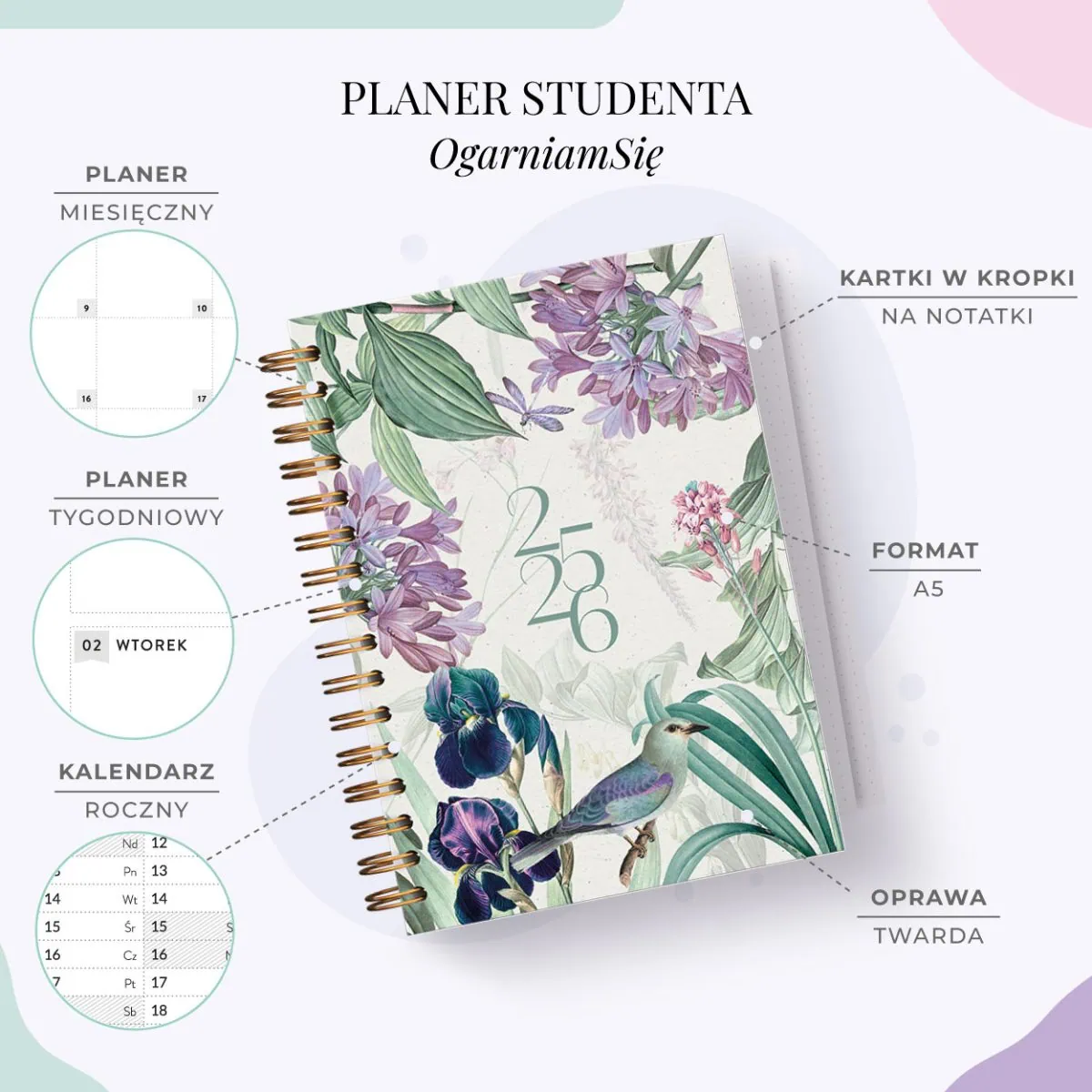 Planer Studenta 2025/26 - zawartość