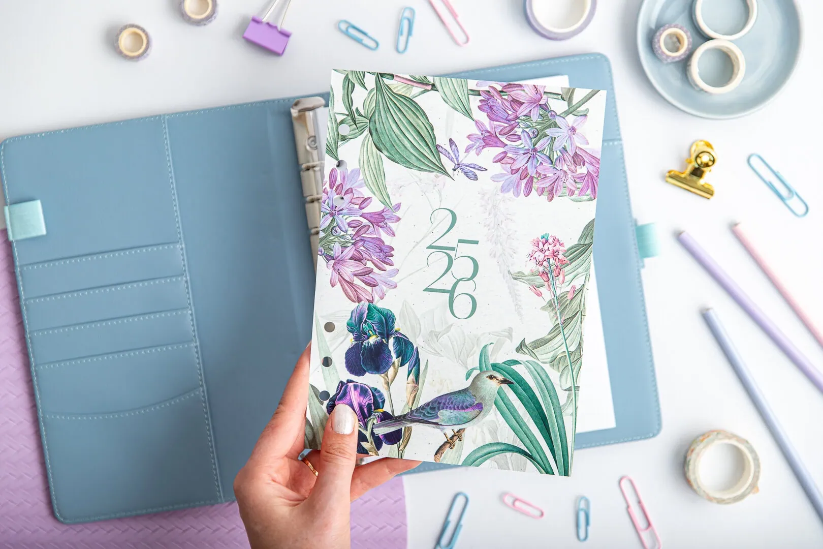 Strona tytułowa do organizera Rajski Ogród 2025/26