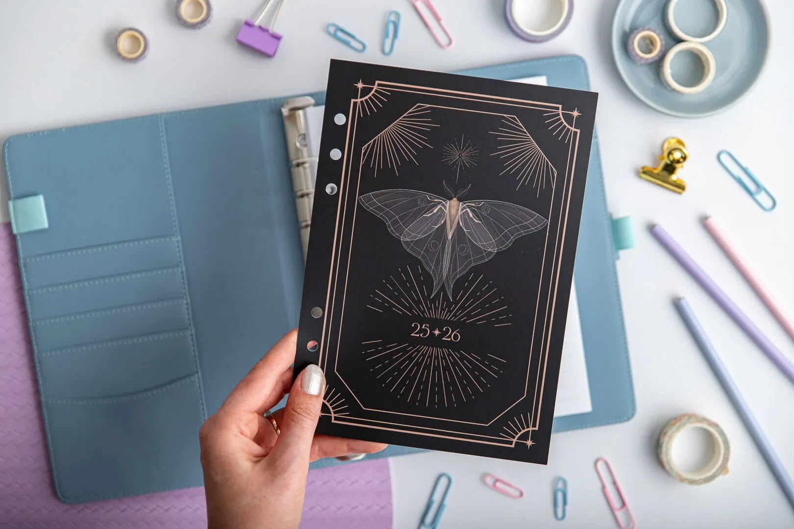 Strona tytułowa do organizera Wieczorna Inspiracja 2025/26