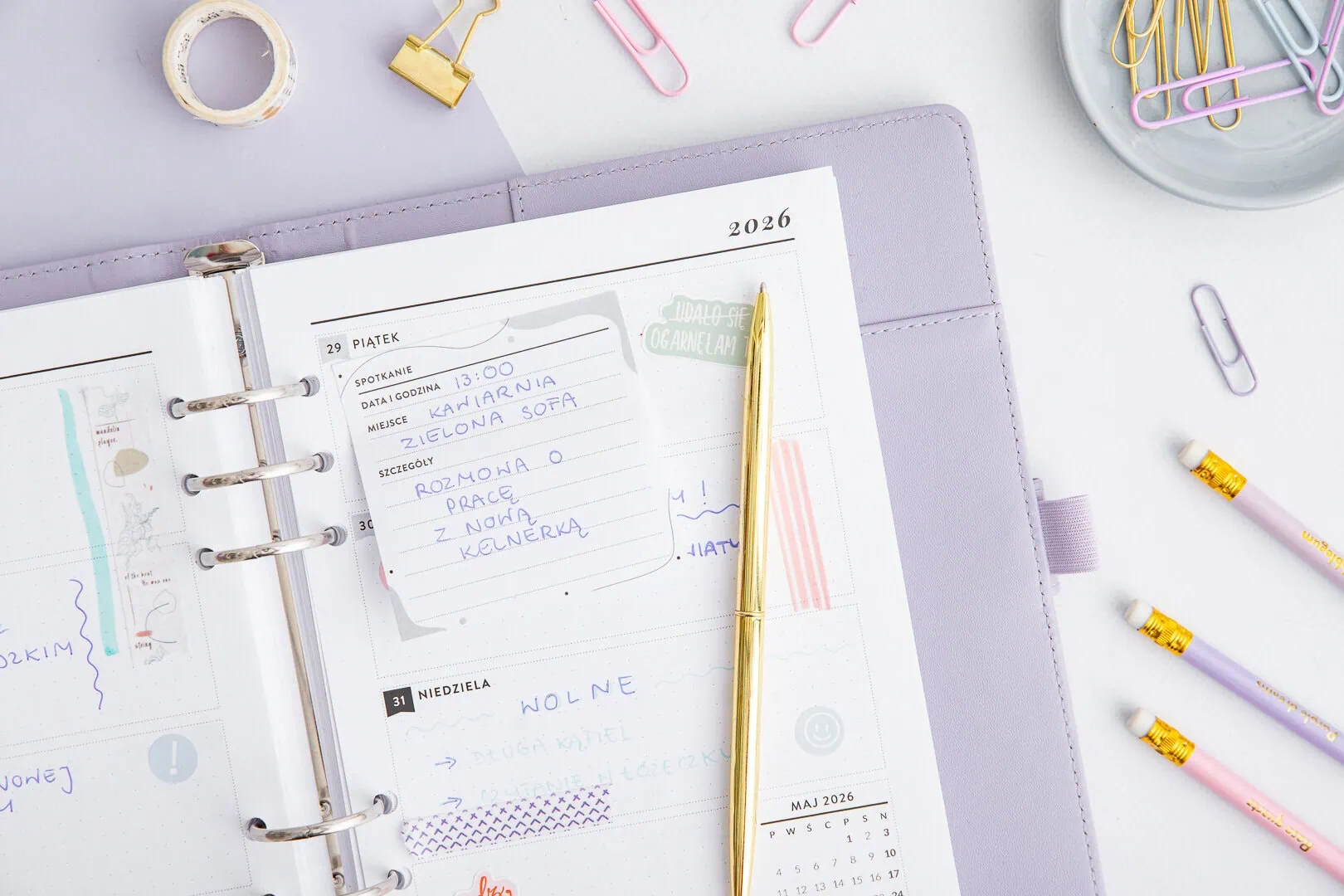 Karteczka samoprzylepna | Notatki ze spotkania