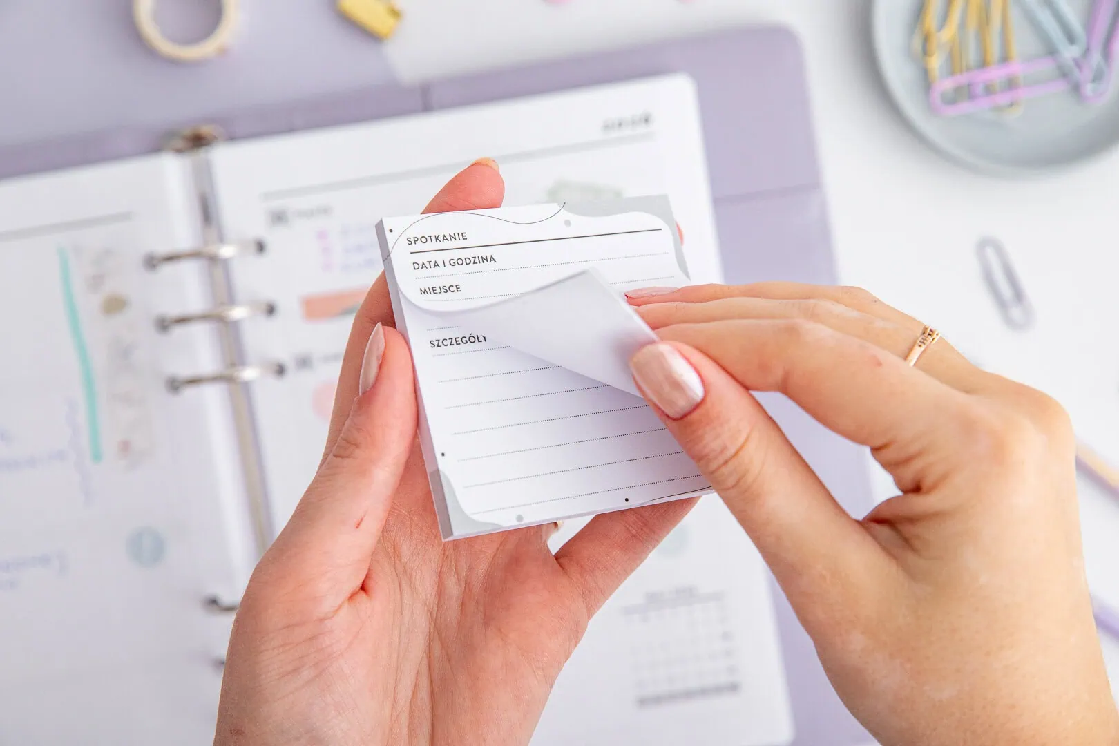 Karteczki samoprzylepne | Spotkanie