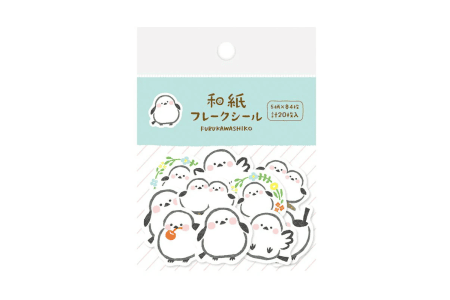 Nakljeki do planera - białe ptaki