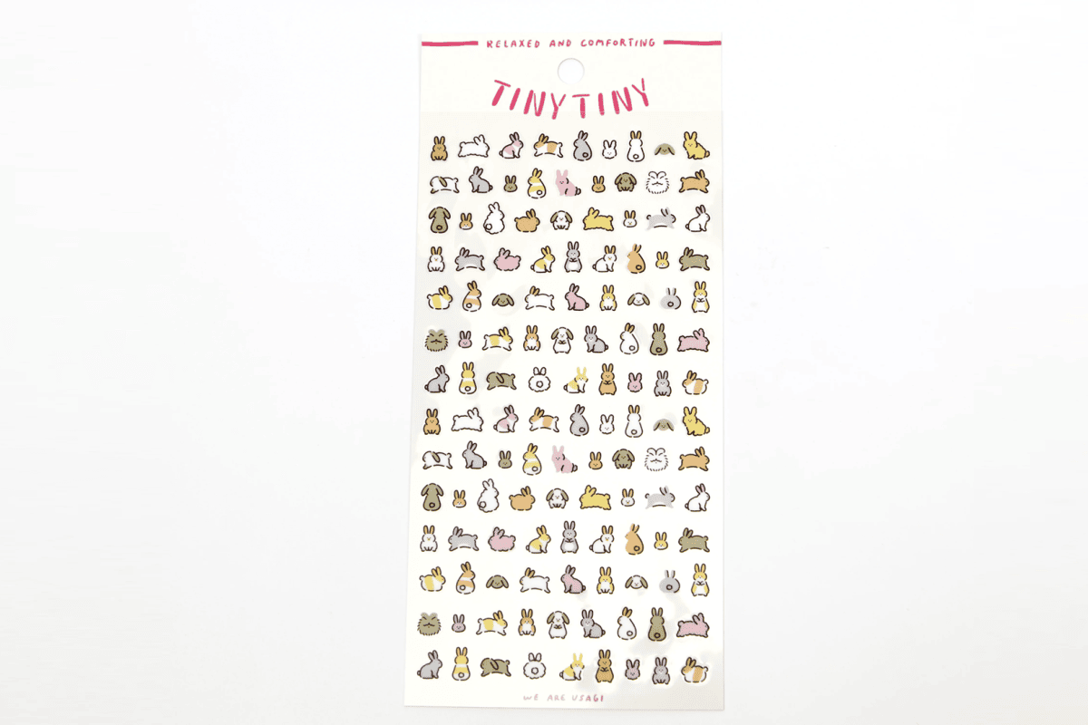Naklejki do bullet journal "Tiny Tiny" – Króliki
